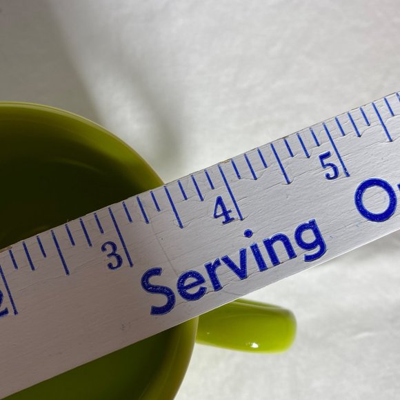 Fiesta Flat Cup & Saucer Set Of Two 2 Lemongrass by HOMER LAUGHLIN USA - Picture 10 of 12